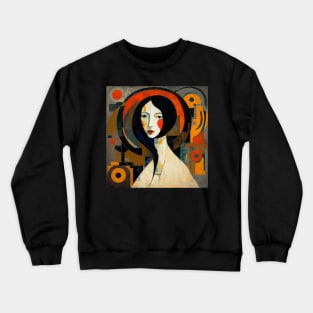 Asian Abstract #11 Crewneck Sweatshirt